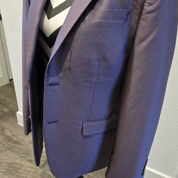 Men's Purple Blazer And Slacks- Mens Warehouse - Picture 3 of 14